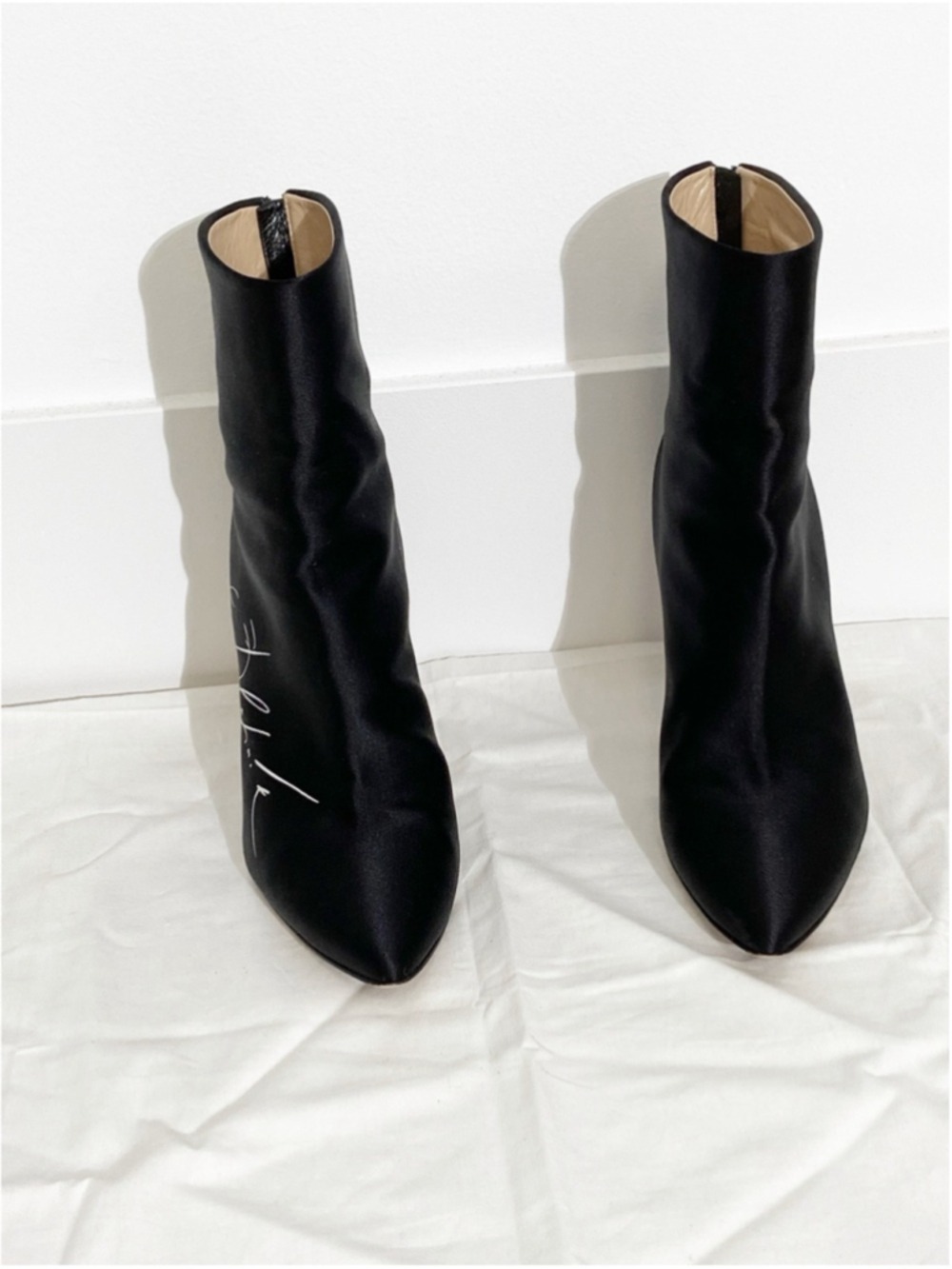 Vetements x Manolo Blahnik ankle boots size 37.5 - Picture 3 of 10